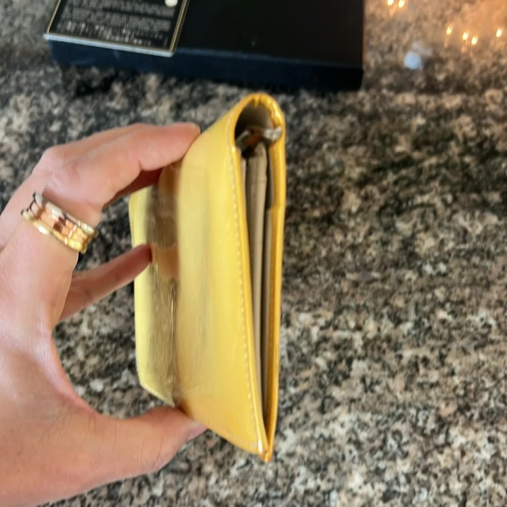 Chanel Vintage Patent Leather Wallet